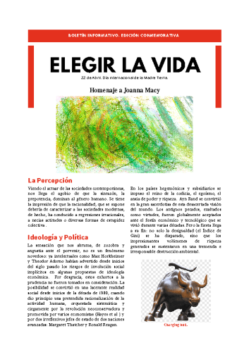 ELEGIR LA VIDA. Edición conmemorativa