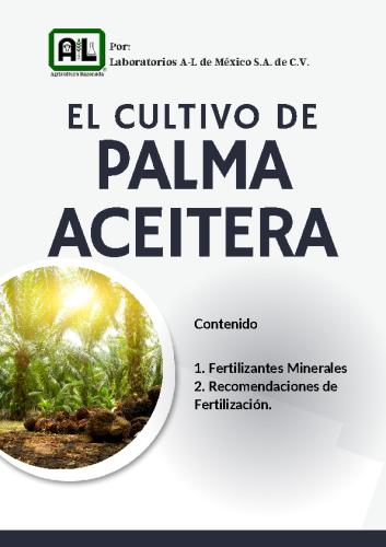 El Cultivo de PALMA ACEITERA