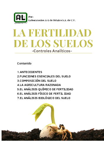 La Fertilidad de los Suelos