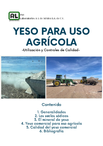Yeso para Uso Agrícola