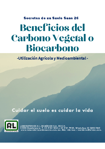 26. BENEFICIOS DEL CARBONO VEGETAL O BIOCARBONO. SSS26