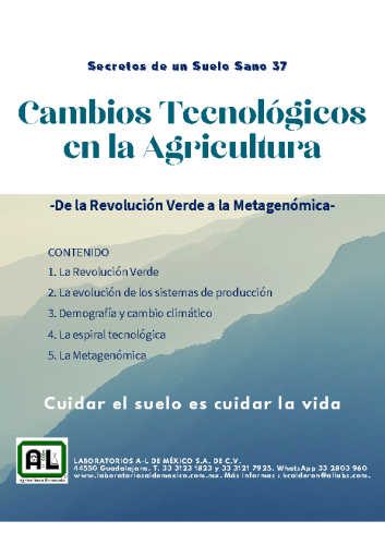 37. CAMBIOS TECNOLÓGICOS EN LA AGRICULTURA. SSS37