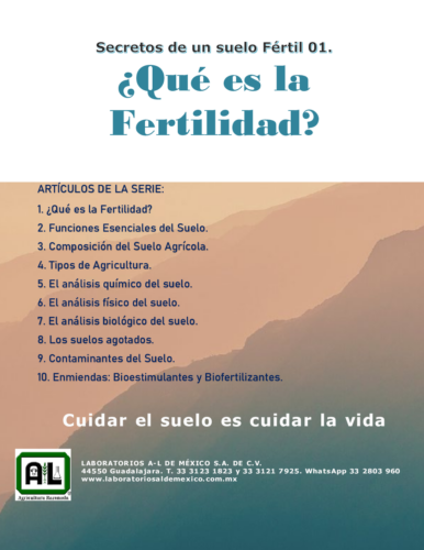 01. Secretos de un Suelo Fértil. 2025-2027