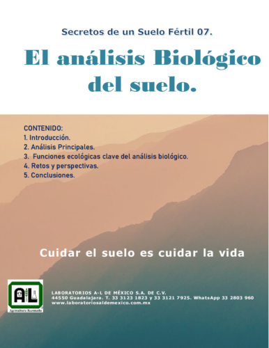 07. Secretos de un Suelo Fértil. 2025-2027