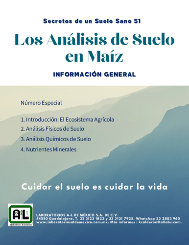 51.ANALISIS DE SUELO INFO GENERAL CULTIVO MAÍZ